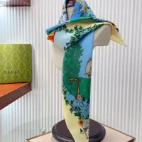 Cheap Gucci Silk Squares #1326216 Replica Wholesale [$64.00 USD] [ITEM#1326216] on Replica Gucci Scarf