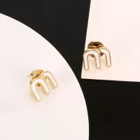 Cheap MIU MIU Earrings For Women #1326389 Replica Wholesale [$25.00 USD] [ITEM#1326389] on Replica MIU MIU Earrings
