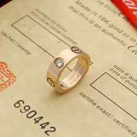 Cheap Cartier Rings In Rose Gold For Unisex #1326486 Replica Wholesale [$23.00 USD] [ITEM#1326486] on Replica Cartier Rings