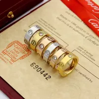 Cheap Cartier Rings In Gold For Unisex #1326487 Replica Wholesale [$23.00 USD] [ITEM#1326487] on Replica Cartier Rings