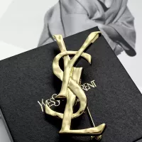 Cheap Yves Saint Laurent Brooches For Women #1326811 Replica Wholesale [$34.00 USD] [ITEM#1326811] on Replica Yves Saint Laurent Brooches