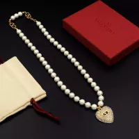 Cheap Valentino Necklaces For Women #1326813 Replica Wholesale [$29.00 USD] [ITEM#1326813] on Replica Valentino Necklaces