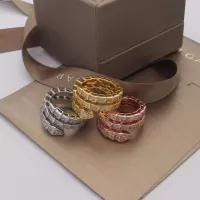 Cheap Bvlgari Rings In Rose Gold For Women #1326952 Replica Wholesale [$32.00 USD] [ITEM#1326952] on Replica Bvlgari Rings