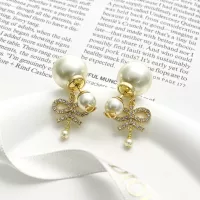 Cheap Christian Dior Earrings For Women #1327110 Replica Wholesale [$34.00 USD] [ITEM#1327110] on Replica Christian Dior Earrings