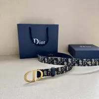 Cheap Christian Dior AAA Quality Belts In 3.0cm For Women #1327172 Replica Wholesale [$56.00 USD] [ITEM#1327172] on Replica Christian Dior AAA Quality Belts
