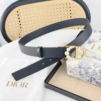 Cheap Christian Dior AAA Quality Belts In 3.0cm For Women #1327174 Replica Wholesale [$56.00 USD] [ITEM#1327174] on Replica Christian Dior AAA Quality Belts