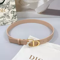 Cheap Christian Dior AAA Quality Belts In 3.0cm For Women #1327208 Replica Wholesale [$60.00 USD] [ITEM#1327208] on Replica Christian Dior AAA Quality Belts