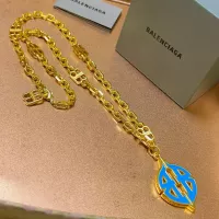 Cheap Balenciaga Necklaces #1327260 Replica Wholesale [$52.00 USD] [ITEM#1327260] on Replica Balenciaga Necklaces