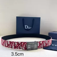 Cheap Christian Dior AAA Quality Belts In 3.5cm For Men #1327295 Replica Wholesale [$60.00 USD] [ITEM#1327295] on Replica Christian Dior AAA Quality Belts