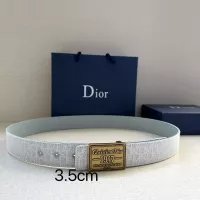 Cheap Christian Dior AAA Quality Belts In 3.5cm For Men #1327296 Replica Wholesale [$60.00 USD] [ITEM#1327296] on Replica Christian Dior AAA Quality Belts