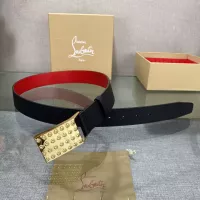 Cheap Christian Louboutin CL AAA Quality Belts In 3.5cm For Men #1327350 Replica Wholesale [$76.00 USD] [ITEM#1327350] on Replica Christian Louboutin CL AAA Quality Belts