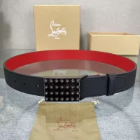 Cheap Christian Louboutin CL AAA Quality Belts In 3.5cm For Men #1327351 Replica Wholesale [$76.00 USD] [ITEM#1327351] on Replica Christian Louboutin CL AAA Quality Belts