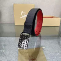 Cheap Christian Louboutin CL AAA Quality Belts In 3.5cm For Men #1327351 Replica Wholesale [$76.00 USD] [ITEM#1327351] on Replica Christian Louboutin CL AAA Quality Belts