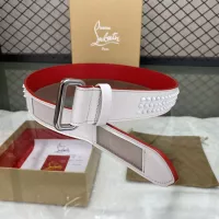 Cheap Christian Louboutin CL AAA Quality Belts In 4.0cm For Men #1327438 Replica Wholesale [$108.00 USD] [ITEM#1327438] on Replica Christian Louboutin CL AAA Quality Belts
