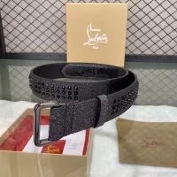 Cheap Christian Louboutin CL AAA Quality Belts In 4.0cm For Men #1327439 Replica Wholesale [$108.00 USD] [ITEM#1327439] on Replica Christian Louboutin CL AAA Quality Belts