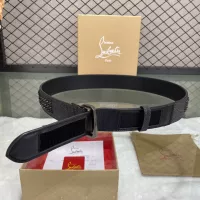 Cheap Christian Louboutin CL AAA Quality Belts In 4.0cm For Men #1327439 Replica Wholesale [$108.00 USD] [ITEM#1327439] on Replica Christian Louboutin CL AAA Quality Belts