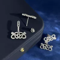 Cheap LOEWE Earrings In Silver For Women #1327461 Replica Wholesale [$29.00 USD] [ITEM#1327461] on Replica LOEWE Earrings