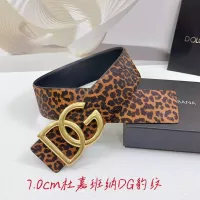 Cheap Dolce &amp; Gabbana D&amp;G AAA Quality Belts In 7.0cm For Unisex #1327481 Replica Wholesale [$60.00 USD] [ITEM#1327481] on Replica Dolce &amp; Gabbana D&amp;G AAA Quality Belts