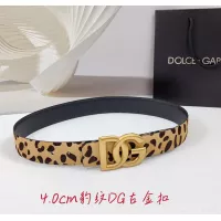 Cheap Dolce &amp; Gabbana D&amp;G AAA Quality Belts In 4.0cm For Unisex #1327498 Replica Wholesale [$72.00 USD] [ITEM#1327498] on Replica Dolce &amp; Gabbana D&amp;G AAA Quality Belts