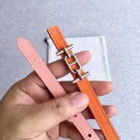 Cheap Hermes AAA Quality Belts In 1.3cm For Women #1327536 Replica Wholesale [$52.00 USD] [ITEM#1327536] on Replica Hermes AAA Quality Belts
