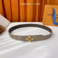 Cheap Louis Vuitton AAA Quality Belts In 3.0cm For Women #1327954 Replica Wholesale [$56.00 USD] [ITEM#1327954] on Replica Louis Vuitton AAA Quality Belts