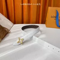 Cheap Louis Vuitton AAA Quality Belts In 3.0cm For Women #1327958 Replica Wholesale [$56.00 USD] [ITEM#1327958] on Replica Louis Vuitton AAA Quality Belts