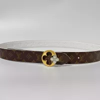 Cheap Louis Vuitton AAA Quality Belts In 3.0cm For Women #1327999 Replica Wholesale [$56.00 USD] [ITEM#1327999] on Replica Louis Vuitton AAA Quality Belts
