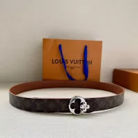 Cheap Louis Vuitton AAA Quality Belts In 3.0cm For Women #1328016 Replica Wholesale [$56.00 USD] [ITEM#1328016] on Replica Louis Vuitton AAA Quality Belts