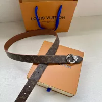 Cheap Louis Vuitton AAA Quality Belts In 3.0cm For Women #1328016 Replica Wholesale [$56.00 USD] [ITEM#1328016] on Replica Louis Vuitton AAA Quality Belts
