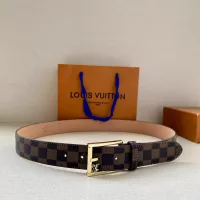 Cheap Louis Vuitton AAA Quality Belts In 3.5cm For Unisex #1328058 Replica Wholesale [$56.00 USD] [ITEM#1328058] on Replica Louis Vuitton AAA Quality Belts