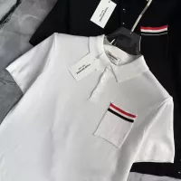 Cheap Thom Browne TB T-Shirts Short Sleeved For Men #1328121 Replica Wholesale [$42.00 USD] [ITEM#1328121] on Replica Thom Browne TB T-Shirts
