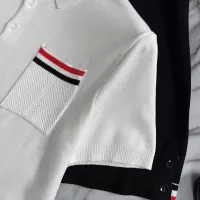 Cheap Thom Browne TB T-Shirts Short Sleeved For Men #1328121 Replica Wholesale [$42.00 USD] [ITEM#1328121] on Replica Thom Browne TB T-Shirts