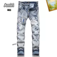 Cheap Amiri Jeans For Men #1328192 Replica Wholesale [$48.00 USD] [ITEM#1328192] on Replica Amiri Jeans
