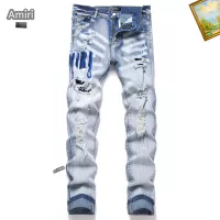 Cheap Amiri Jeans For Men #1328212 Replica Wholesale [$48.00 USD] [ITEM#1328212] on Replica Amiri Jeans