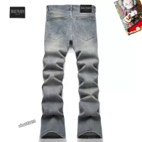 Cheap Balmain Jeans For Men #1328232 Replica Wholesale [$48.00 USD] [ITEM#1328232] on Replica Balmain Jeans