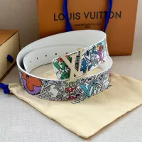 Cheap Louis Vuitton AAA Quality Belts In 4.0cm For Men #1328238 Replica Wholesale [$56.00 USD] [ITEM#1328238] on Replica Louis Vuitton AAA Quality Belts
