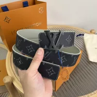 Cheap Louis Vuitton AAA Quality Belts In 4.0cm For Men #1328244 Replica Wholesale [$56.00 USD] [ITEM#1328244] on Replica Louis Vuitton AAA Quality Belts