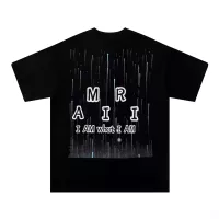 Cheap Amiri T-Shirts Short Sleeved For Unisex #1328265 Replica Wholesale [$32.00 USD] [ITEM#1328265] on Replica Amiri T-Shirts