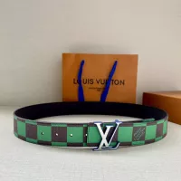 Cheap Louis Vuitton AAA Quality Belts In 4.0cm For Men #1328298 Replica Wholesale [$60.00 USD] [ITEM#1328298] on Replica Louis Vuitton AAA Quality Belts