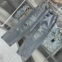 Cheap Balenciaga Jeans For Men #1328489 Replica Wholesale [$64.00 USD] [ITEM#1328489] on Replica Balenciaga Jeans