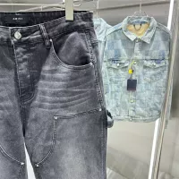 Cheap Amiri Jeans For Men #1328511 Replica Wholesale [$72.00 USD] [ITEM#1328511] on Replica Amiri Jeans