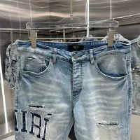 Cheap Amiri Jeans For Men #1328513 Replica Wholesale [$72.00 USD] [ITEM#1328513] on Replica Amiri Jeans