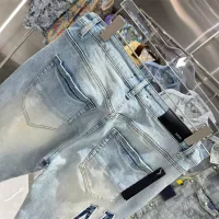Cheap Amiri Jeans For Men #1328513 Replica Wholesale [$72.00 USD] [ITEM#1328513] on Replica Amiri Jeans