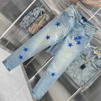 Cheap Amiri Jeans For Men #1328514 Replica Wholesale [$72.00 USD] [ITEM#1328514] on Replica Amiri Jeans