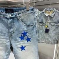 Cheap Amiri Jeans For Men #1328514 Replica Wholesale [$72.00 USD] [ITEM#1328514] on Replica Amiri Jeans