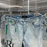 Cheap Amiri Jeans For Men #1328516 Replica Wholesale [$72.00 USD] [ITEM#1328516] on Replica Amiri Jeans