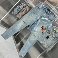 Cheap Amiri Jeans For Men #1328519 Replica Wholesale [$72.00 USD] [ITEM#1328519] on Replica Amiri Jeans