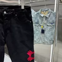 Cheap Amiri Jeans For Men #1328521 Replica Wholesale [$72.00 USD] [ITEM#1328521] on Replica Amiri Jeans