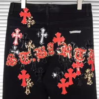 Cheap Chrome Hearts Jeans For Men #1328545 Replica Wholesale [$72.00 USD] [ITEM#1328545] on Replica Chrome Hearts Jeans
