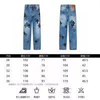 Cheap Chrome Hearts Jeans For Men #1328546 Replica Wholesale [$72.00 USD] [ITEM#1328546] on Replica Chrome Hearts Jeans